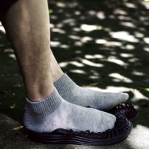 COSMOS SPRING SUMMER THIN Pure Color Short Silo Socks Lovers ANTIBACTERIAL MESH DEODORANT SUCTION Sweat Tooling Sports Socks