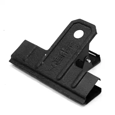 Brand black iron clip fixed small clip stationery ticket holder multifunctional small black bill clip large