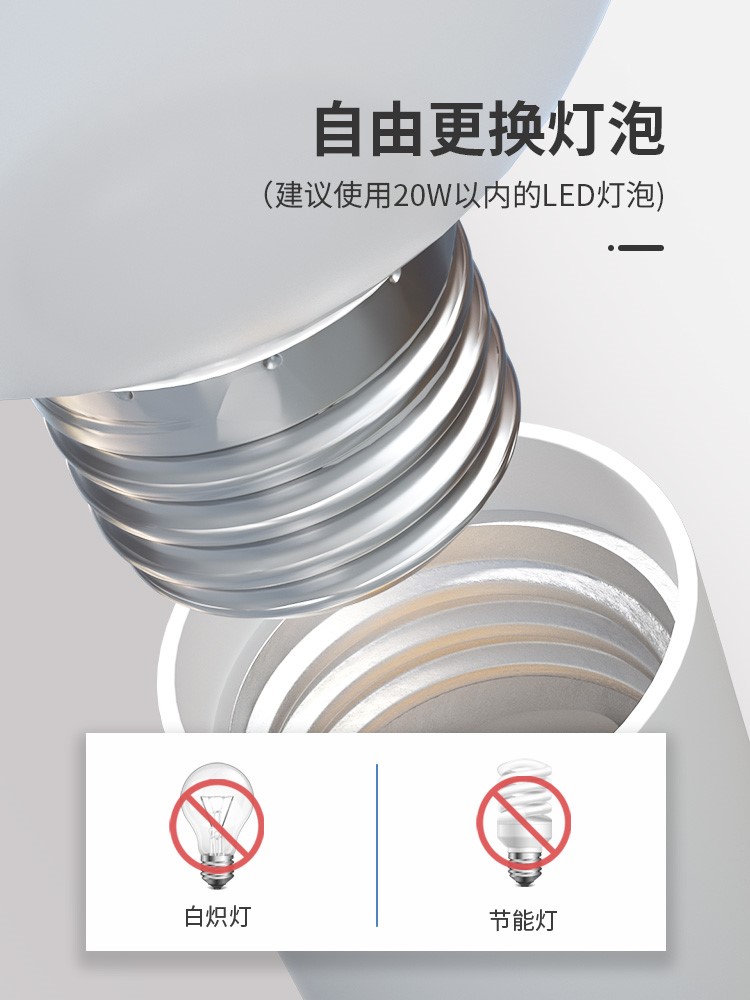 Remote Control Sleep Small Night Light Energy Saving Band Switch Adjustable Light Bedroom Eye Care Home Light Creative Plug-in Electric Bed Headlights