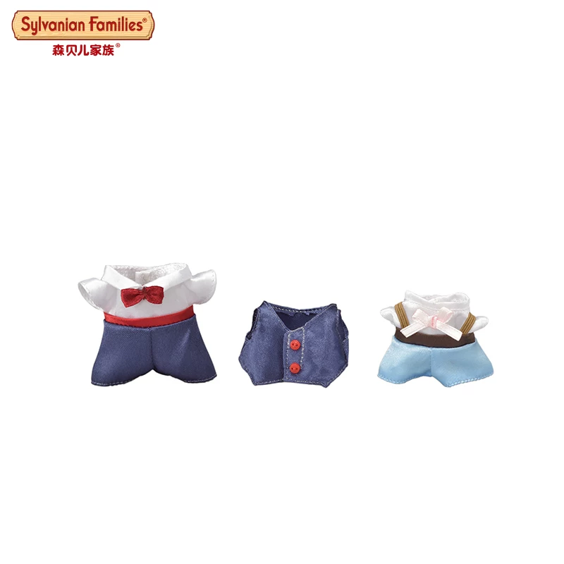 Семейные игрушки Sylvania Forest Town Изящный джентльменский набор одежды куклы-девочки для переодевания, набор куклы для семьи, подарочный набор куклы