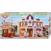 đèn led không nháy Gia đình Sylvanian Sembilan Family Town Bộ quà tặng đường phố Bộ đồ chơi nhà gái - Thiết bị sân khấu đèn led sáng nhấp nháy Thiết bị sân khấu