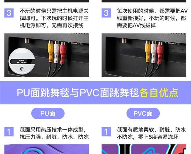 Cùng một đoạn dày chạy nhảy chăn nhẹ TV máy tính kép sử dụng cơ thể không dây duy nhất cảm giác máy chơi game tại nhà để giảm cân - Dance pad 	thảm nhảy audition không dây