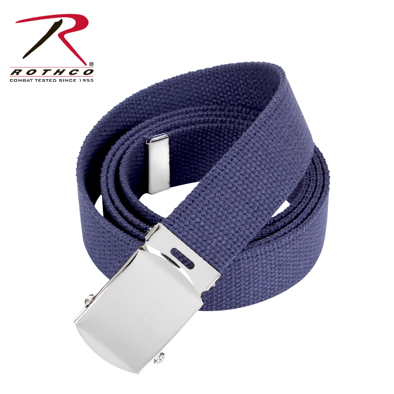 American Rothco adjustable metal Oral canvas belts Men and women Smooth Buckle Outdoor Casual Military Wind