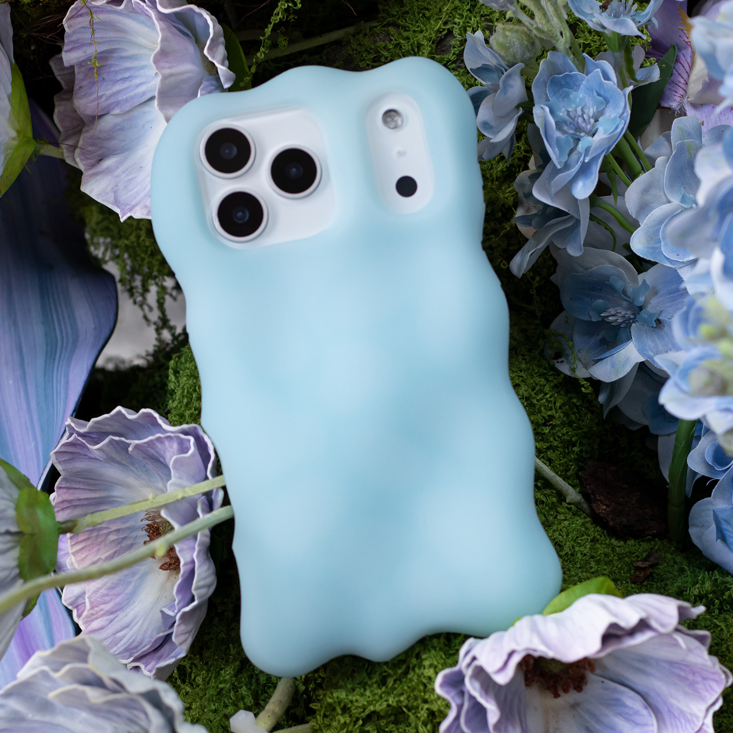 Pastel Tie-Dye Flowing iPhone Case