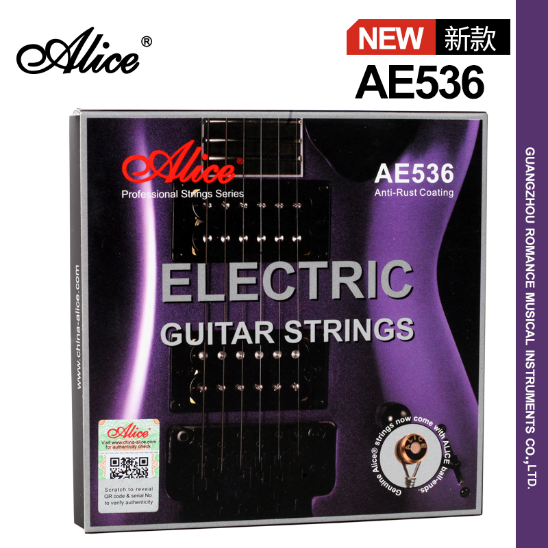Alice Alice AE536 Electric Guitar Strings set 6 beginnics in order to suit the strings, it strings the strings.