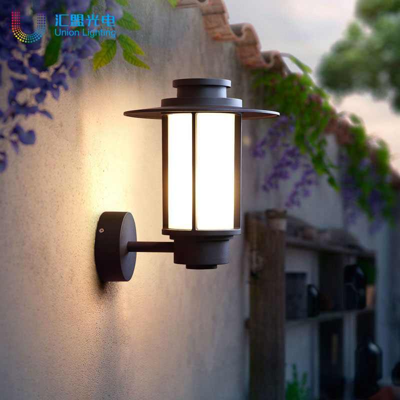 Outdoor retro wall lamp outdoor balcony terrace lighting waterproof outdoor household villa courtyard door lighting wall lamp