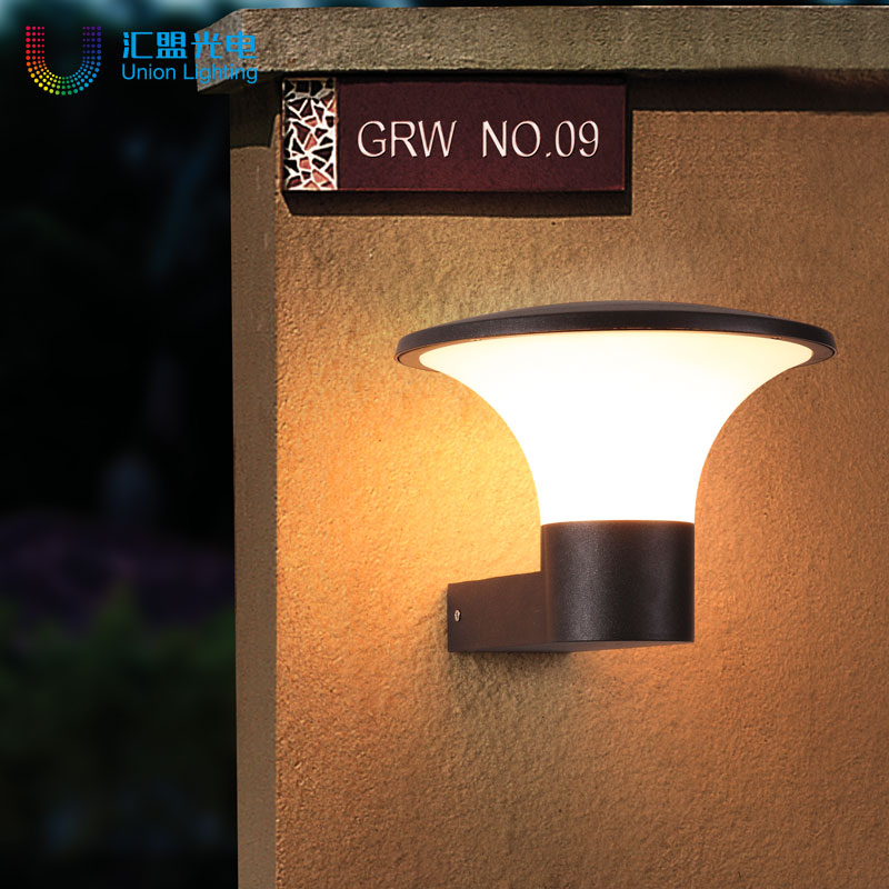 Outdoor Wall Lamp Waterproof Courtyard Lamp Modern Minimalist Gate Light Terrace Balcony Light External Wall Outdoor Front Light Wall Lamp