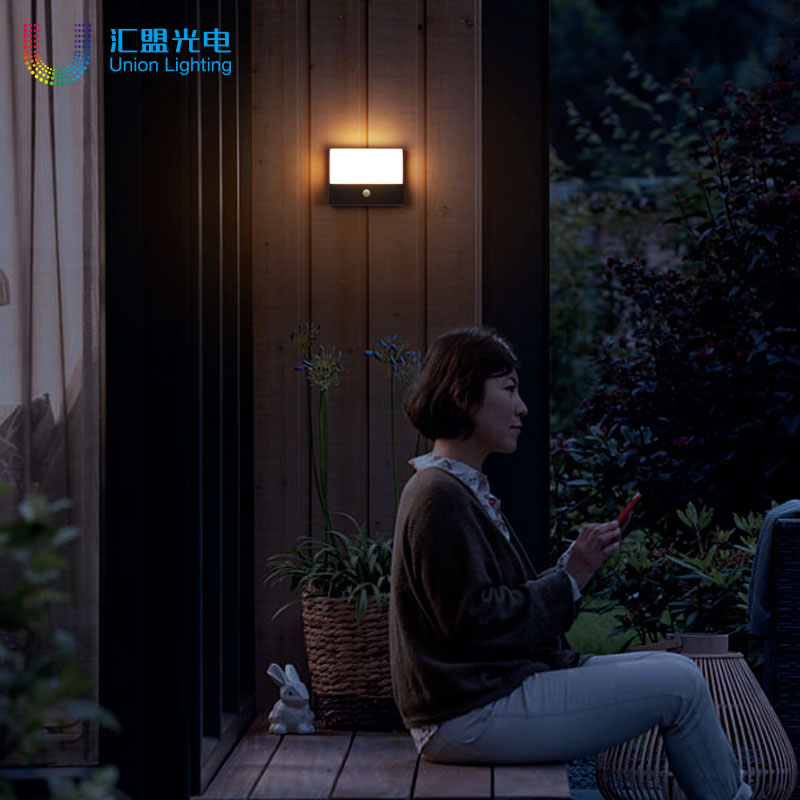 Home human body induction outdoor wall lightLED outdoor waterproof outdoor door lighting aisle stairway induction lights