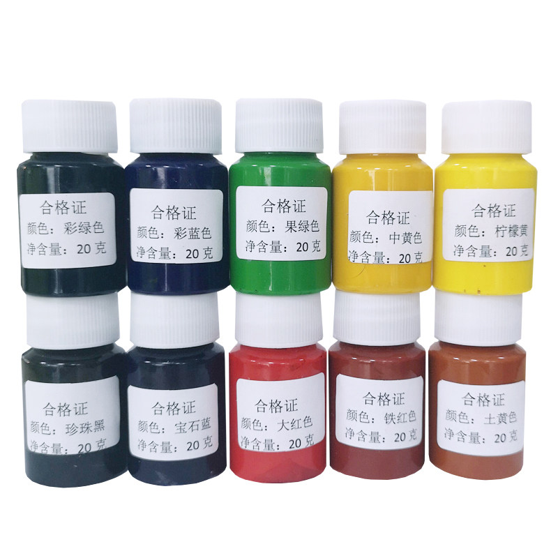 Tile Repairing agent toning with color sizing oily color sizing 20 gr
