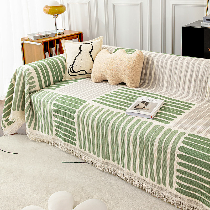 Sofa cover cloth towels Nordic Sofa Blanket Cover Towels Full Bag Universal Sofa Cover All Season Universal Sofa Cushion-Taobao