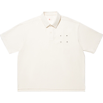China Li Ning vital series POLO shirts for men and women 2024 new summer couple lapel loose sportswear