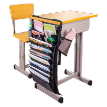 Able Hang Book Bag Desk Cashier Bag Desk Hanging Bag Desk High School High School High School Bag Student Hanging Table Side Book Bag Release Book Early School Students Large Capacity Desktop Table Side Bag