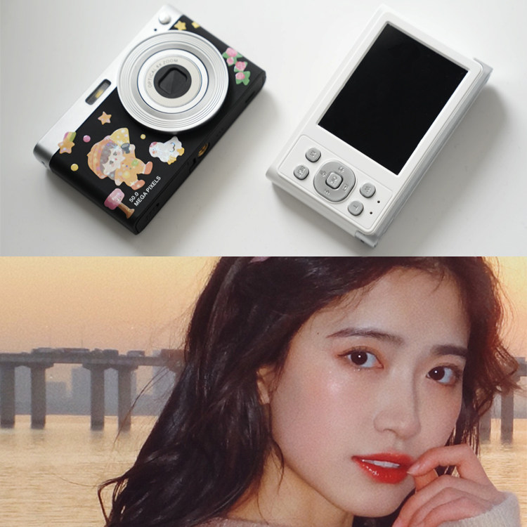 Student Digital CCD Retro Camera HD Campus Carry-on Small Portable Camera Introductory Card Camera Gift-Taobao