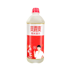 【海清代言】爽露爽糯米酒汁酒酿1.6L