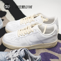 Nike Small Crowdshoes Nike Mens Shoes Little White Shoes af1 Air Force 1 Womens Small Dirty Shoes Ball Shoes Diy Customize N-0255