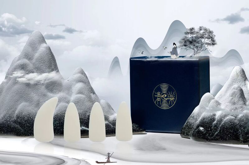 【Huaxia Qingle】White Bone Spirit·Guqin Fingernails (for Performance Use) Super Strong Strength, Super Durable