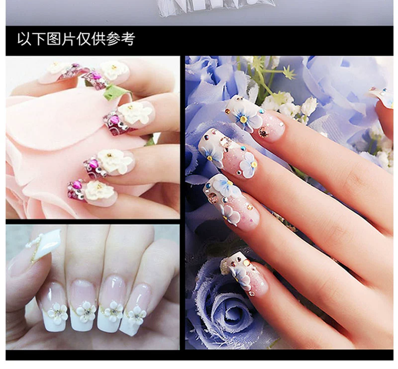 Nail silicone pen 5 công cụ thiết lập hai đầu chạm khắc áp lực sticker ma thuật gương bột kim cương điểm nổi bút bi - Công cụ Nail