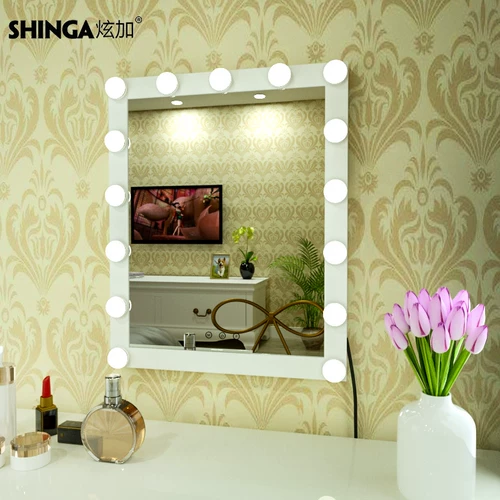 炫加 Настенное зеркало, светодиодная светодиодная лента, лампочка, индивидуальный заполняющий свет, популярно в интернете
