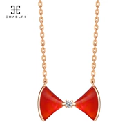 Золотое ожерелье, розовое золото