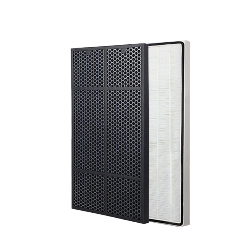 Adapted Anley Comfort New 101076CH Air Purifier No. 2 HEPA filter element 3 Number of activated charcoal odour filter