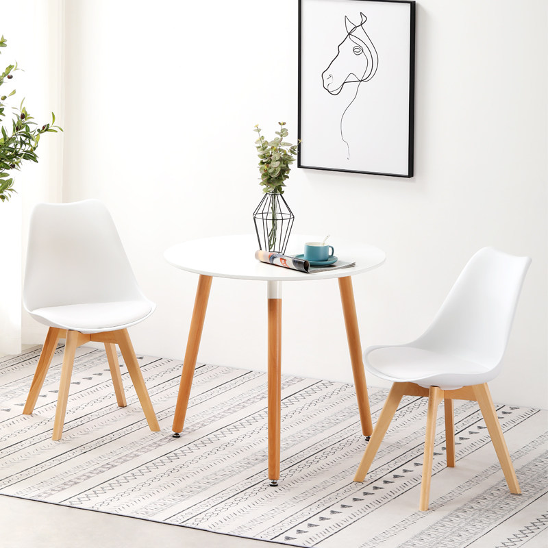 Nordic Ims dining table and chair combination Soliku meeting to negotiate café minimal modern leisure tea few small round tables