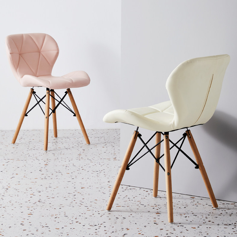 Ims Chair Backrest Nordic Home Casual Room Bedroom Book Table And Chairs Net Red Ins Makeup Balcony Dining Chair