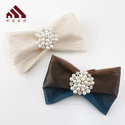 Heting model room mouth cloth gauze wedding jewelry Western food cloth napkin buckle napkin cloth hotel napkin cloth folding flower square towel