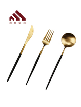 And Courtyard Home Domestic Steak Stainless Steel Knife Fork Spoon Three Sets Chopsticks Nordic-Like Cutlery Cutlery Suit