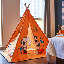 Hotel parent-child room cartoon game house tent childrens room little boy girl Indian tent toy house customization