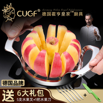 Germany CUGF 304 stainless steel apple cutting artifact Fruit cutting artifact Slicing de-nucleator Dicing divider machine