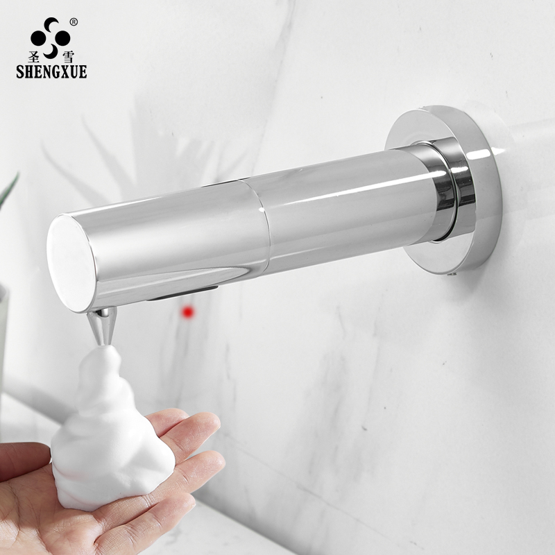 In-wall automatic induction faucet soap dispenser wall-out hand sanitizer foam machine concealed hidden soap dispenser liquid