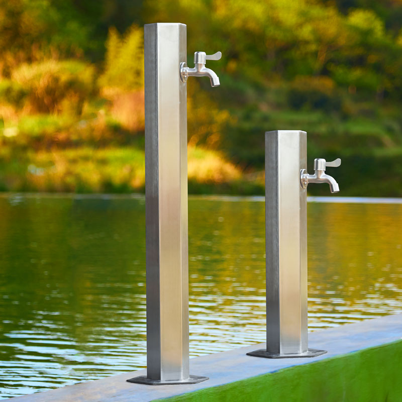 304 stainless steel outdoor column tap Frost Crack Villa Garden Courtyard Sub outdoor pool Landscape Home