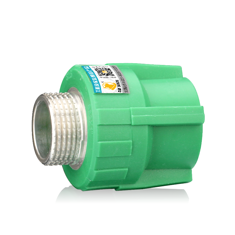 Green PPR outer wire directly 4 minutes 6 minutes 1 inch hot melt tap water cold and hot water pipe supply pipe fittings fittings