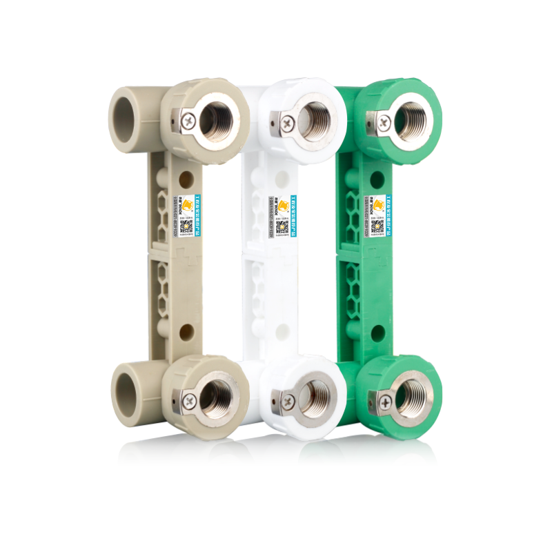 Potential water pipe joint belt such as body PPR with equipotential internal wire elbow with ground double-joint PPR water pipe fitting