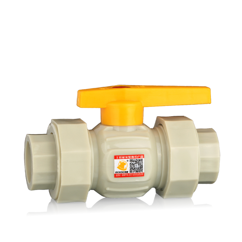 Grey steel core PPR double live access ball valve live knot switch hot and hot water cold and hot water pipe to water pipe fittings joint accessories