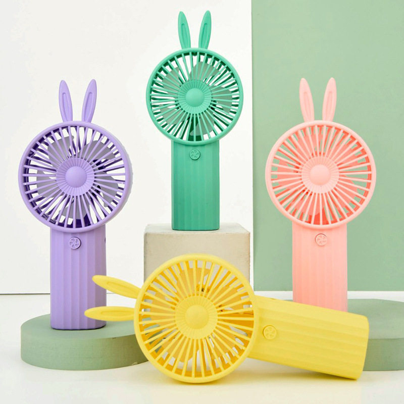 Portable small fan Mini minimalist office with mobile phone USB charging money student handheld fan