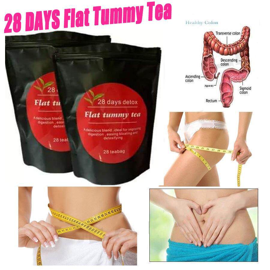Foreign trade 28DAYS DETOX Flat Tummy Fat Burner Slimming Health Tea