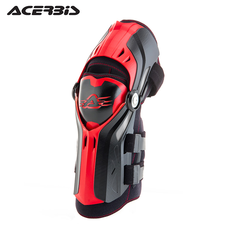 acerbis Asibs off-road motorcycle riding knee pad mechanical leg metal bracket movable shaft anti-drop protection