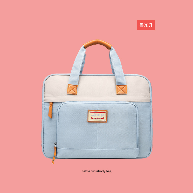 Good looking computer bag 14 inch female hand small freshener pen electric bag Jane about 15 6 inches Applicable Huawei matebook13 3 Apple mac Lenovo Little New pro Dell Air China