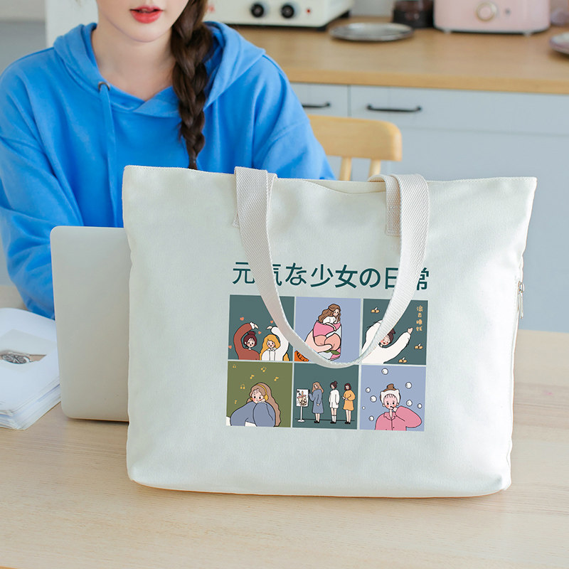 Pen electric bag 14 inch 16 girl's hand single shoulder 15 6 anti-shock anti-shock 13 3 minimalist fashion good looking ins wind application Apple macbookpro Lenovo air Huawei Dell Whirlpool