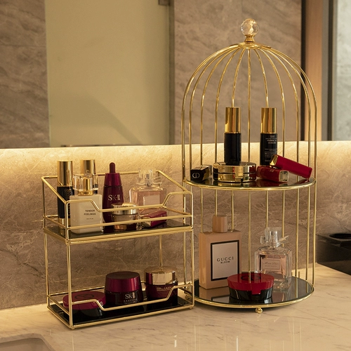 Коробка для хранения, настольный изысканный портативный туалетный столик