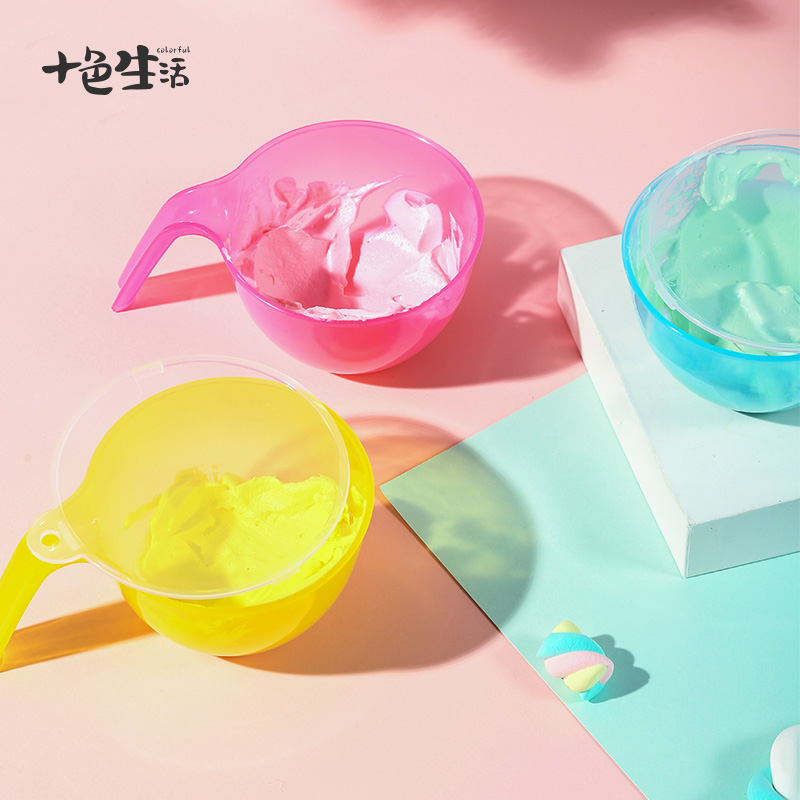 Baking Tools Han Style Framed Flowers Toning Bowls Cream Toning Bowls Sugar Cream Toning Basin Cream Cream Stirring Bowls Bean Sand