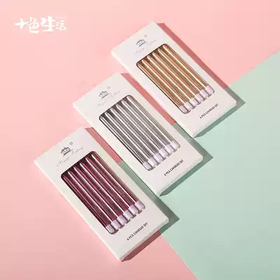 Gaaler Birthday Candles 6-pack Children's Cake Smoke Candles Colorful Candles Party Decoration Baking Supplies