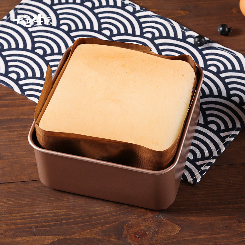 Square ancient morning cake mold add up to deepen 6-8-9 inch non-stick oven Home baking Snow flower crisp baking tray