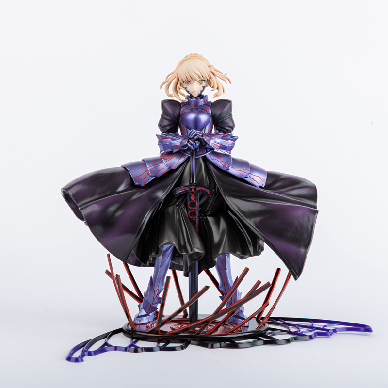 Black King Saber model Arturia Lost Butterfly 2 Black Derby anime two-dimensional model ornaments