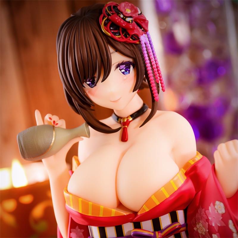 Magic Taro model long-sleeved kimono anime two-dimensional Lilith beautiful girl can be dirty model chassis ornaments can be taken off