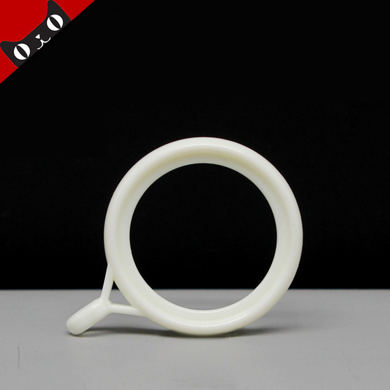 Yijue curtain rod thickened aluminum alloy Roman rod single bracket double rod accessories side-mounted top-mounted bracket rod head