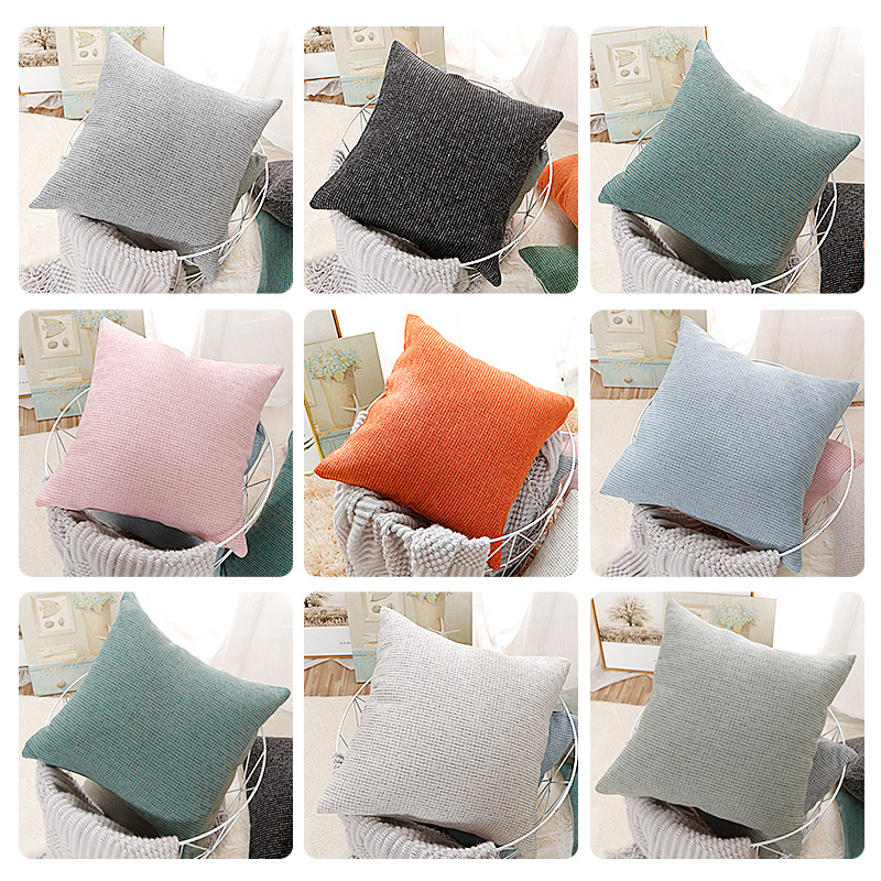 Small fragrant wind holding pillow cover against pillows without core Nordic sofa Living room cushions Modern light extravagant orange bedside leaning against waist pillow-Taobao