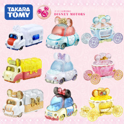 TOMY Tomica Disney Jewel Road Alloy Car Girl Daisy Pumpkin Car Model Toy Snow White