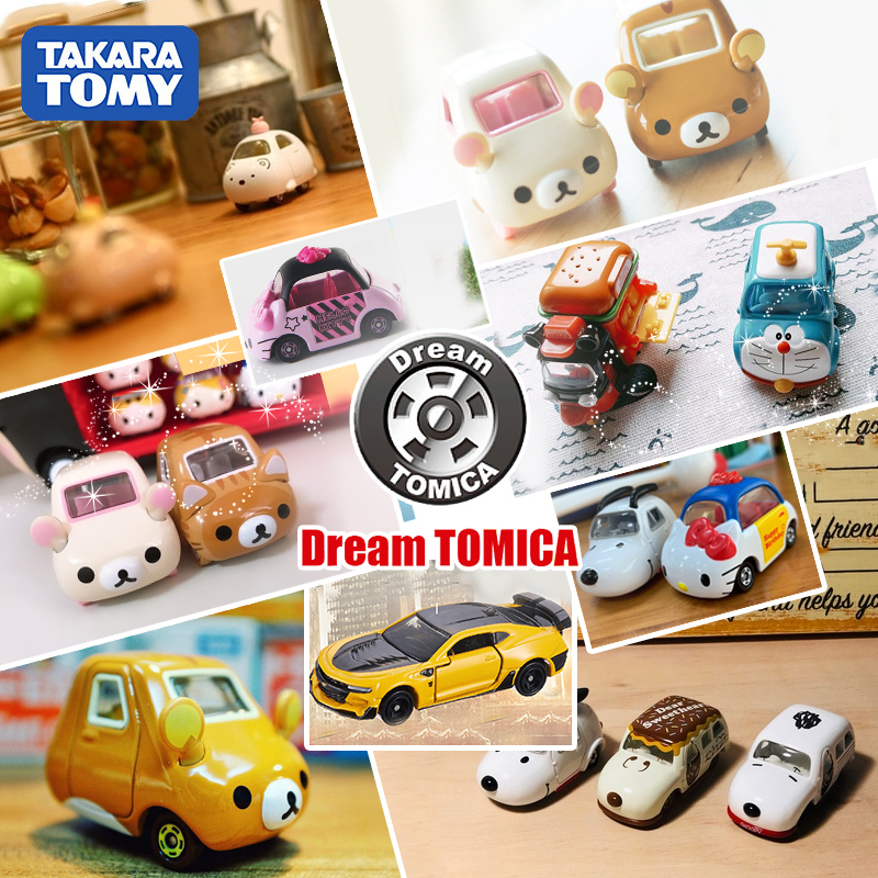 TOMY Domeka alloy car model toy Transformers Hello kittyHello Rilakkuma